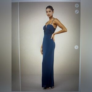 Lulus navy dress size medium